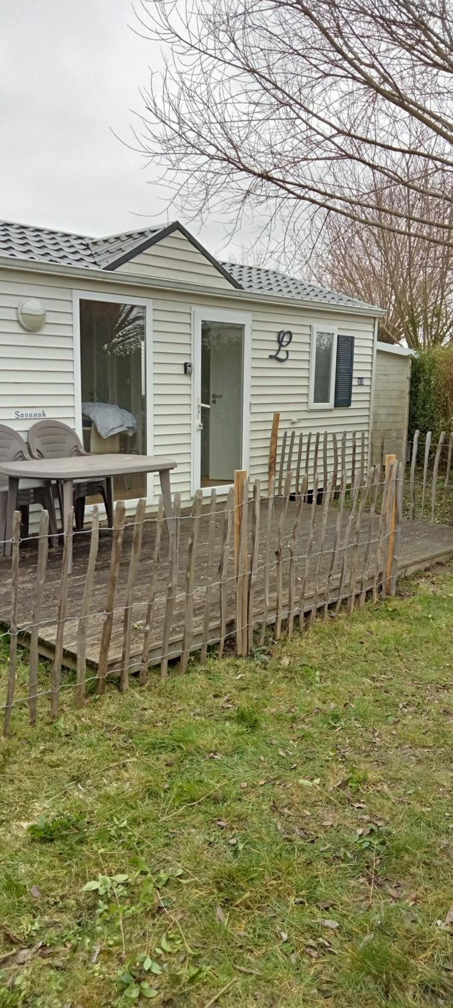 Luxueuze Stacaravan 4Pers Met Terras En Tuintje Bredene Extérieur photo